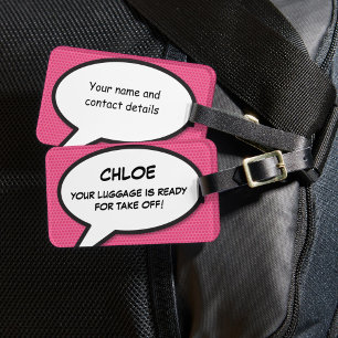 Étiquette À Bagage Votre bagage personnalisé est prêt à décoller !
