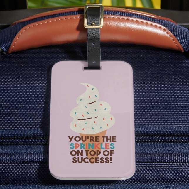 Étiquette À Bagage Vous êtes les arrosées du succès ! (Insitu Rectoal 2)