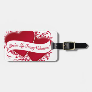 Étiquette À Bagage Vous êtes My Funny Valentine ! Cœurs rouges