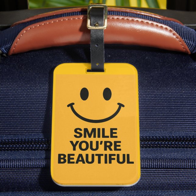 Étiquette À Bagage Voyage dans le style | Balise de bagage tendance ✈ (Insitu Rectoal 2)