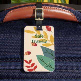 Étiquette À Bagage Voyages en sécurité - étiquettes de bagage