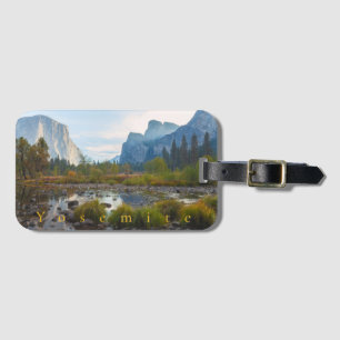 Étiquette À Bagage Vue de la vallée de Yosemite