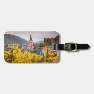 Étiquette À Bagage Vue de ville élevée Allemagne