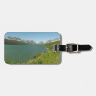 Étiquette À Bagage Vue du lac Swiftcurrent au Glacier National Park