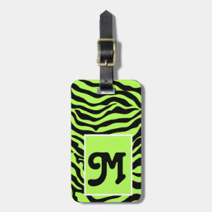 Étiquette À Bagage Wild Thing Zebra Imprimer Bagage personnalisé TagF