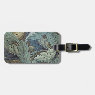 Étiquette À Bagage William Morris Acanthus Sage Fleur Floral Botaniqu