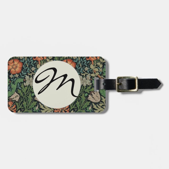 Étiquette À Bagage William Morris Compton Fond d'écran classique (Devant horizontal)