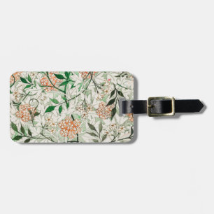 Étiquette À Bagage William Morris Jardin de Jasmin Fleur Classique