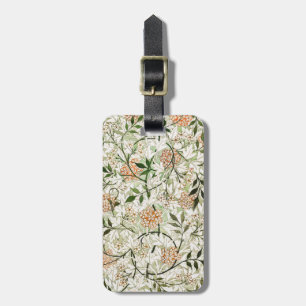 Étiquette À Bagage William Morris Jasmine Blossom Garden Design