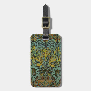 Étiquette À Bagage William Morris Peacock Dragon Fond d'écran