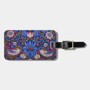 Étiquette À Bagage William Morris Strawberry Thief Motif floral