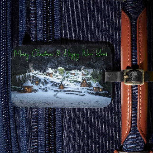 Étiquette À Bagage Winter Haven of the Hidden Folk (Insitu Rectoal 4)