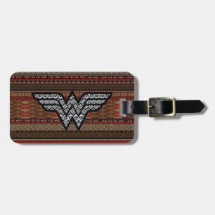 Étiquette À Bagage Wonder Woman Tribal Pattern