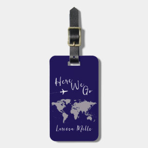 Étiquette À Bagage World Adventures - voilà...