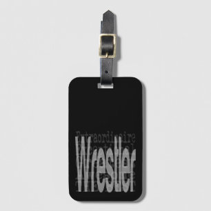 Étiquette À Bagage Wrestler Extraordinaire