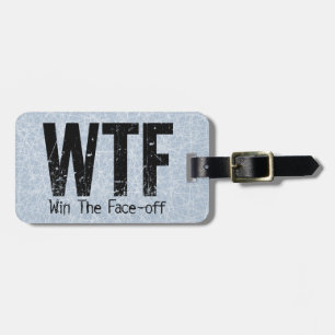 Étiquette À Bagage WTF : Gagner la mise au jeu (Hockey)