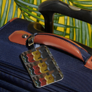 Étiquette À Bagage Yellow Ukuleles