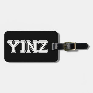 Étiquette À Bagage Yinz