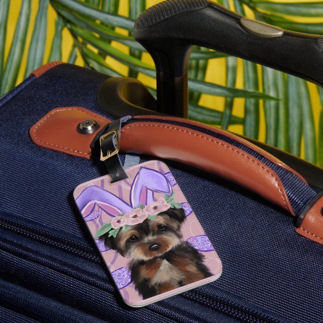 Étiquette À Bagage Yorkie Poo (Insitu Rectoal 1)