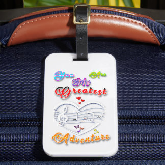 Étiquette À Bagage You Are My Greatest Adventure