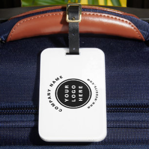Étiquette À Bagage Your Business Logo Promoteur Business Company