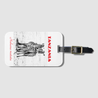 Étiquette À Bagage Zebra Luggage Tags