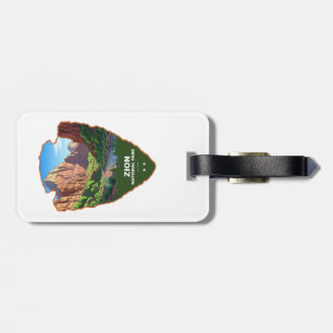 Étiquette À Bagage Zion National Park Utah Tête de flèche
