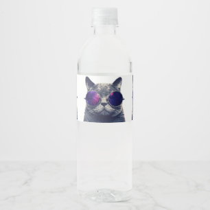 Étiquette à bouteille d'eau personnalisé (8,25 po 
