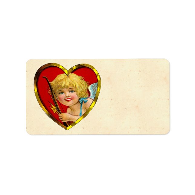 Étiquette À ma Saint Valentin (Devant)