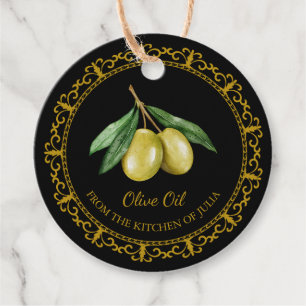 Étiquette à suspendre pour huile d'olive faite mai