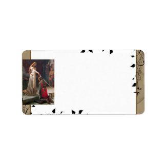 Étiquette Accolade-Le Chevalier