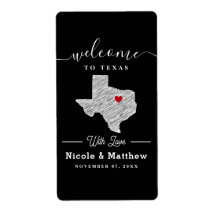 Accueil du Mariage texan minimaliste texan Texas
