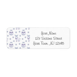 Étiquette Address Labels with Polar Bears & Reindeers