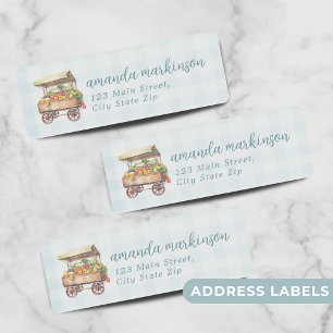 Étiquette Adresse de Baby shower locale neutre pour les femm