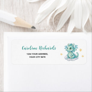 Étiquette Adresse de bébé dragon