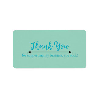 Étiquette Adresse de retour