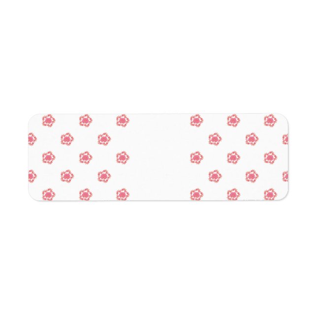 Étiquette Adresse de retour (Devant)