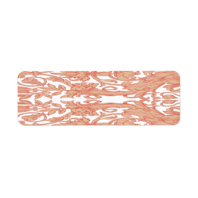 Étiquette Adresse de retour (Devant)