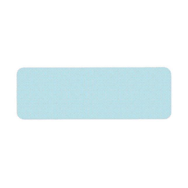 Étiquette Adresse de retour (Devant)