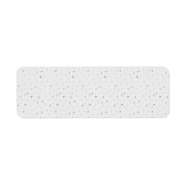 Étiquette Adresse de retour (Devant)