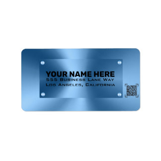 Étiquette Adresse de retour