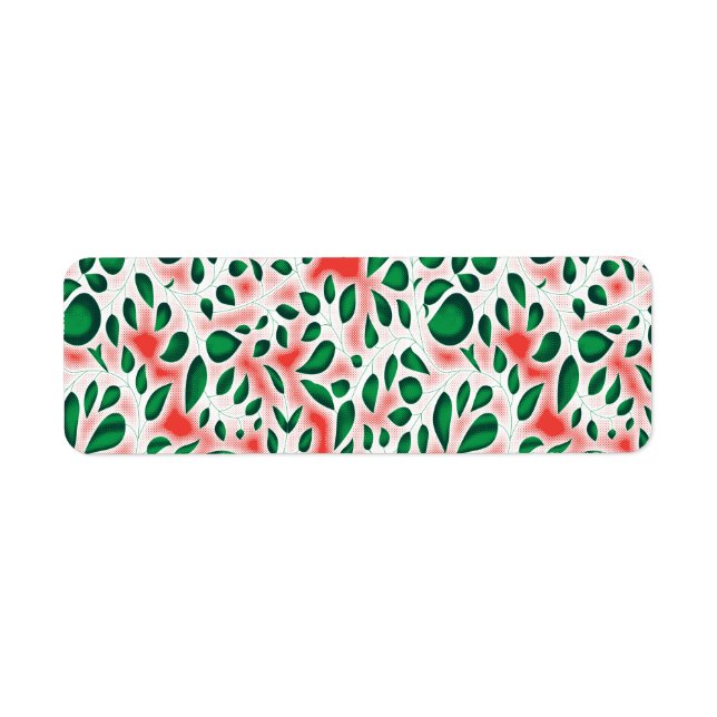 Étiquette Adresse de retour (Devant)