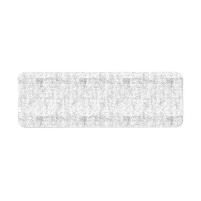 Étiquette Adresse de retour (Devant)