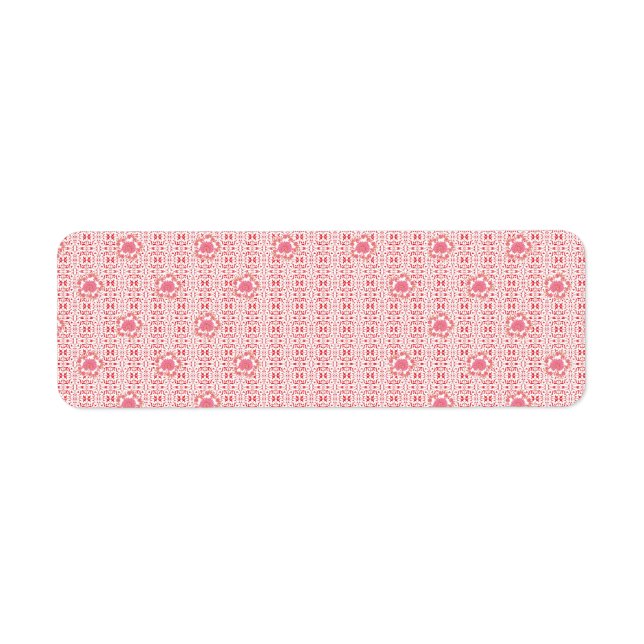 Étiquette Adresse de retour (Devant)