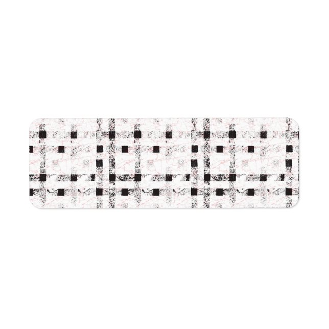 Étiquette Adresse de retour (Devant)