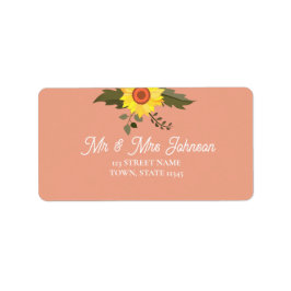 Étiquette Adresse de retour de pêche