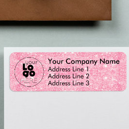 Étiquette Adresse de retour du logo commercial de Parties sc