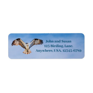 Étiquette Adresse de retour Osprey