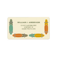 Adresse de retour Retro Longboard Skboards