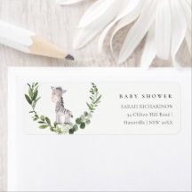 Adresse du Baby shower de la couronne du feuillage